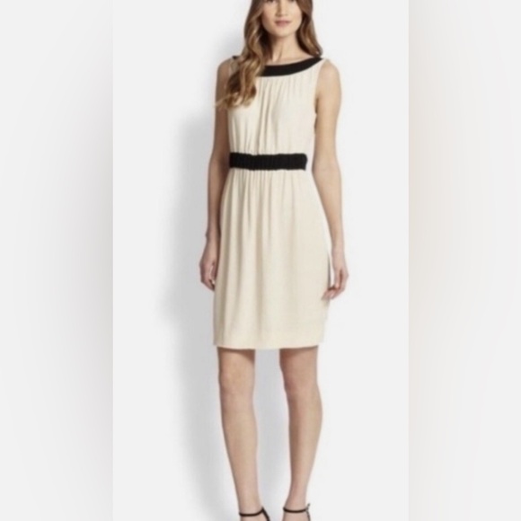 kate spade Dresses & Skirts - kate spade bisque crepe button back elegant sz6 dress goddess/Audrey Hepburn